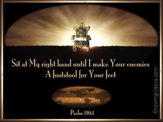 Psalm 110:1 - Verse of the Day