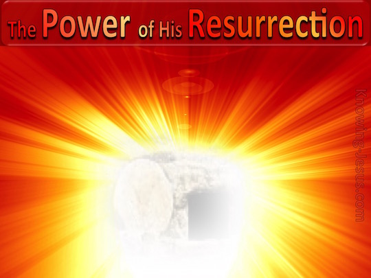 the-power-of-his-resurrection