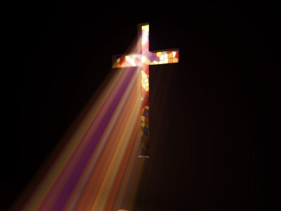 light through the cross