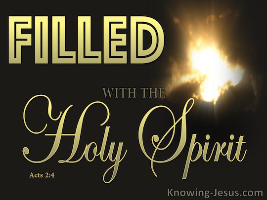 Acts 24 And They Were All Filled With The Holy Spirit And Began To