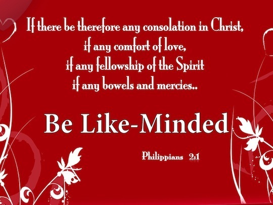 Philippians 2:1 - Verse of the Day