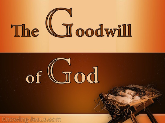 The Goodwill of God